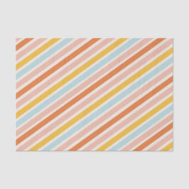 Farbenfrohe, feine Streifen Jolly und helle Weihna Seidenpapier