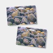 Farbenfrohe Felsen Ausweis (Vorder- & Rückseite)