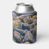 Farbenfrohe Felsen Dosenkühler (Kanne Rückseite)