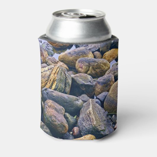 Farbenfrohe Felsen Dosenkühler (Kanne Rückseite)