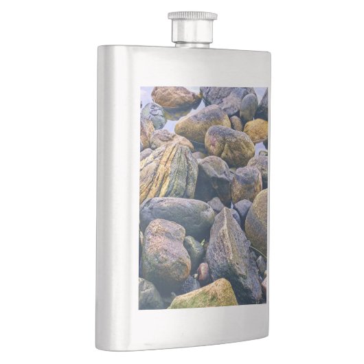 Farbenfrohe Felsen Flachmann (Rechts)