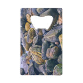 Farbenfrohe Felsen Geldbeutel Flaschenöffner (Vorderseite)