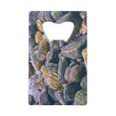 Farbenfrohe Felsen Geldbeutel Flaschenöffner (Rückseite)