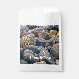 Farbenfrohe Felsen Geschenktütchen