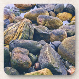 Farbenfrohe Felsen Getränkeuntersetzer