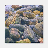 Farbenfrohe Felsen Magnet (Vorne)