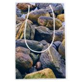 Farbenfrohe Felsen Mittlere Geschenktüte (Vorderseite)