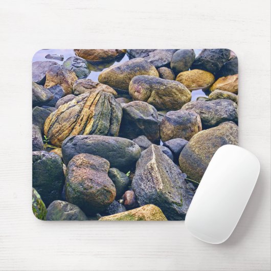 Farbenfrohe Felsen Mousepad (Mit Mouse)