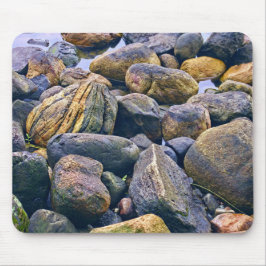 Farbenfrohe Felsen Mousepad