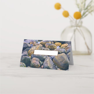 Farbenfrohe Felsen Platzkarte