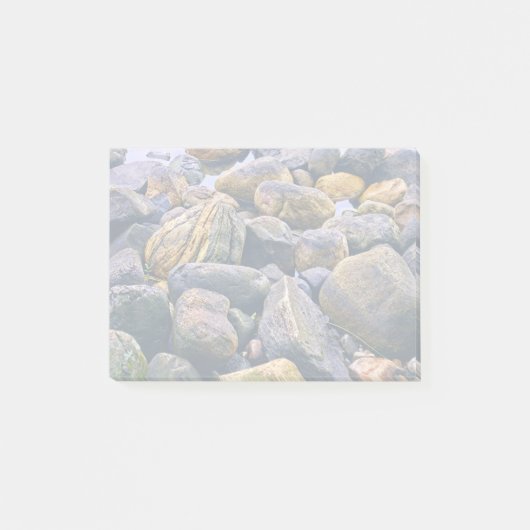 Farbenfrohe Felsen Post-it Klebezettel (Vorderseite)