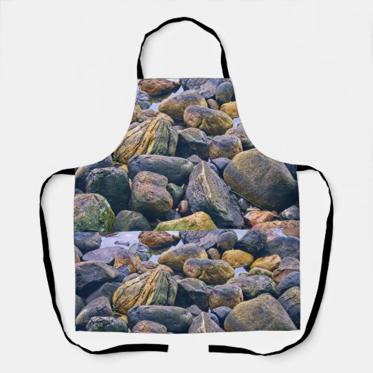 Farbenfrohe Felsen Schürze (Vorderseite)