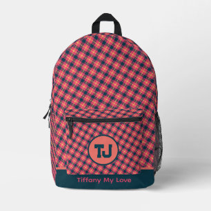 Farbenfrohe Ferien Gönnergeschenk Rucksack für sie