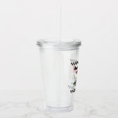 Farbenfrohe Fertigpäckchen Set Grünes Rennen Auto Acryltrinkbecher (Rechts)