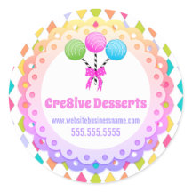 Farbenfrohe festliche Pop Bäckerei Verpackung Sieg