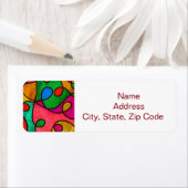 Farbenfrohe festliche Regenbogen texturiert (Insitu)