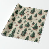 Farbenfrohe Festmuster Geschenkpapier (Ungerollt)