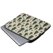 Farbenfrohe Festmuster Laptopschutzhülle (Vorne Knopf)