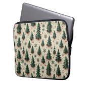 Farbenfrohe Festmuster Laptopschutzhülle (Vorderseite Links)