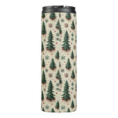 Farbenfrohe Festmuster Thermosbecher (Rückseite)