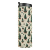 Farbenfrohe Festmuster Thermosbecher (Nach rechts gedreht)