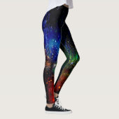 Farbenfrohe Firefly Night Leggings (Rechts)
