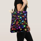 Farbenfrohe Fireworks-Muster Tasche (Von Nahem)