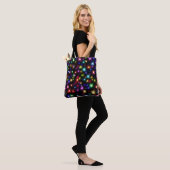 Farbenfrohe Fireworks-Muster Tasche (Am Model)