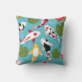 Farbenfrohe Fische dekorativ auffällig Kissen