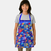 Farbenfrohe Fische Schürze (Insitu)