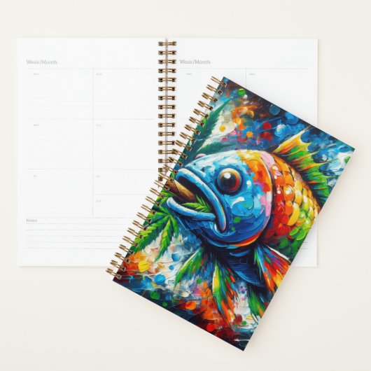 Farbenfrohe Fischplaner Planer (Anzeige)