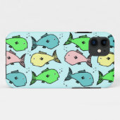 Farbenfrohe Fish Phone Case - Horizontales Design (Rückseite (Horizontal))