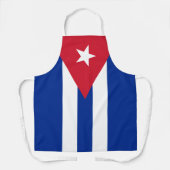 Farbenfrohe Flagge Kubas Schürze (Vorderseite)
