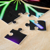 Farbenfrohe Flakes Jigsaw Puzzle (Seite)