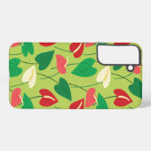 Farbenfrohe Flamingo-Blume Samsung Galaxy Hülle (Rückseite (Horizontal))