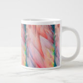 Farbenfrohe Flamingo Feathers Spezialität Tasse (Rechts)