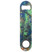 Farbenfrohe Flaschenöffner aus Edelstahl (Rückseite)