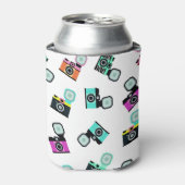 Farbenfrohe Flash Camera Drink gemütlich Dosenkühler (Kanne Vorderseite)