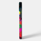 Farbenfrohe Fleckenkunst Case-Mate iPhone Hülle (Rückseite / Links)