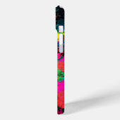 Farbenfrohe Fleckenkunst Case-Mate iPhone Hülle (Rückseite / Links)