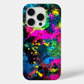 Farbenfrohe Fleckenkunst Case-Mate iPhone Hülle (Rückseite)