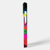 Farbenfrohe Fleckenkunst Case-Mate iPhone Hülle (Rückseite / Links)