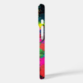 Farbenfrohe Fleckenkunst Case-Mate iPhone Hülle (Rückseite / Links)