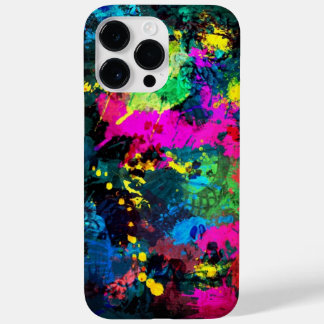 Farbenfrohe Fleckenkunst Case-Mate iPhone 14 Pro Max Hülle