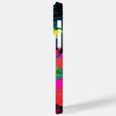 Farbenfrohe Fleckenkunst Case-Mate iPhone Hülle (Rückseite / Links)