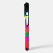 Farbenfrohe Fleckenkunst Case-Mate iPhone Hülle (Rückseite / Links)