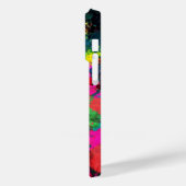 Farbenfrohe Fleckenkunst Case-Mate iPhone Hülle (Rückseite / Links)