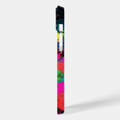 Farbenfrohe Fleckenkunst Case-Mate iPhone Hülle (Rückseite / Links)