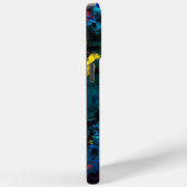 Farbenfrohe Fleckenkunst Case-Mate iPhone Hülle (Rückseite / Rechts)