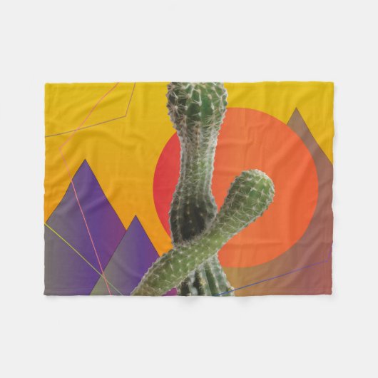 Farbenfrohe Fleece Blanket (Vorderseite (Horizontal))